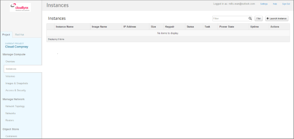 Manage Compute Instances