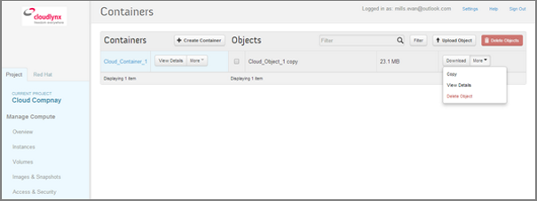 Containers – delete a file