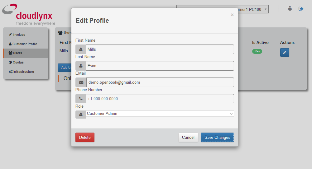 Edit Profile
