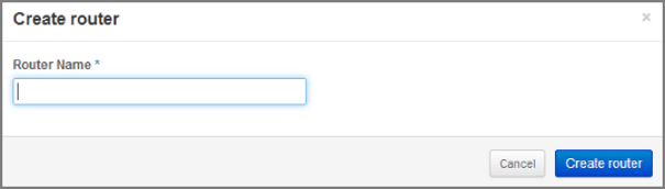Create Router