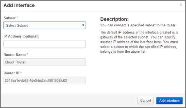 Add Interface